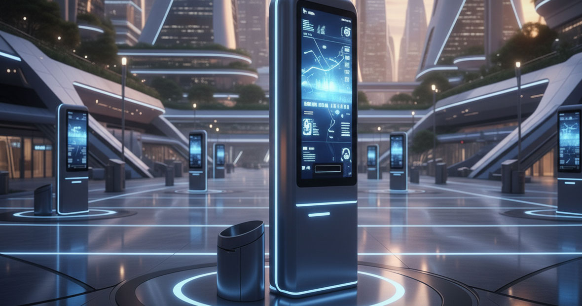 Kiosk for smart cities